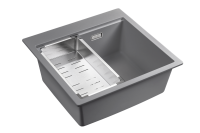 Мойка кухонная Emar Quartz EMQ-1520.Q Алмаз Мойка кухонная Emar Quartz EMQ-1520.Q Алмаз