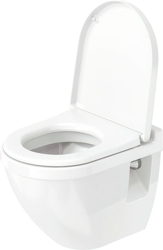 Унитаз подвесной Duravit Starck 3 2202090000 петли хром