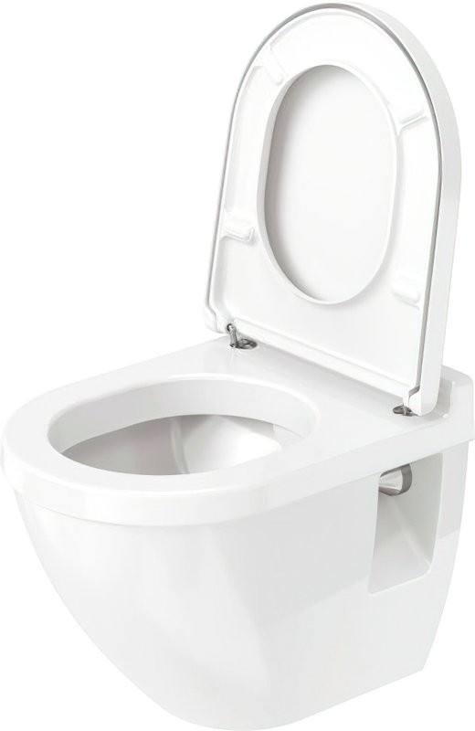 Унитаз подвесной Duravit Starck 3 2202090000 петли хром