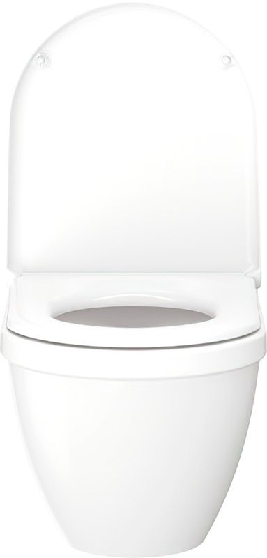 Унитаз подвесной Duravit Starck 3 2202090000 петли хром
