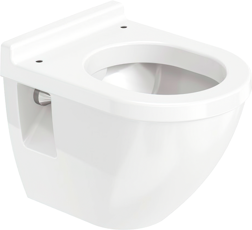 Унитаз подвесной Duravit Starck 3 2202090000 петли хром