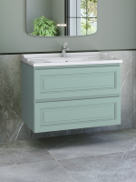 Тумба с раковиной Caprigo Wales 90 селесте