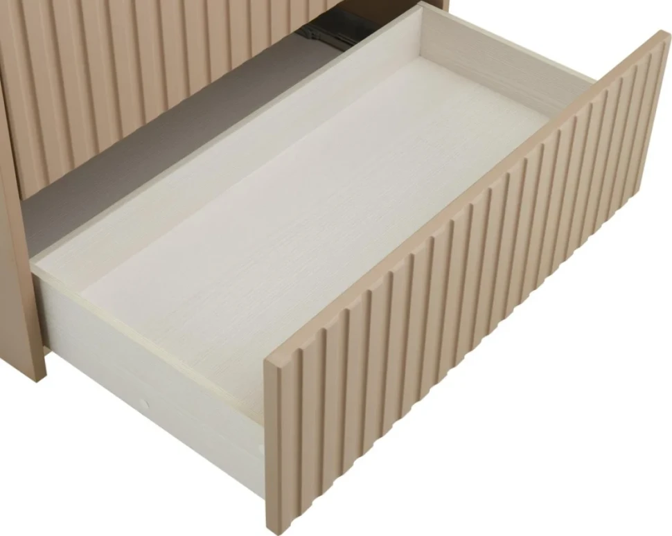 Тумба с раковиной ASB-Woodline Риола 80 капучино