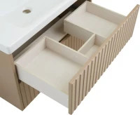 Тумба с раковиной ASB-Woodline Риола 80 капучино Тумба с раковиной ASB-Woodline Риола 80 капучино