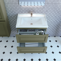 Тумба с раковиной Caprigo Wales Смальти 70 олива Тумба с раковиной Caprigo Wales Смальти 70 олива