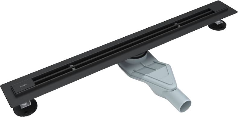 Душевой трап (лоток) Esbano Slim Line 60 cм, матовый черный