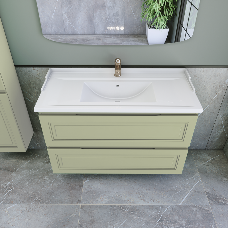 Мебель для ванной комнаты Caprigo Wales 100 фисташка