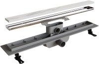 Душевой трап (лоток) RGW Drain Leo-11 хром, 80 см