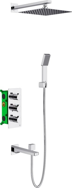 Душевой комплект Timo Petruma SX- 5149/00SM chrome С ВНУТРЕННЕЙ ЧАСТЬЮ