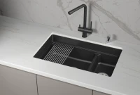 Мойка кухонная Granula Kitchen Space 7304iU шварц