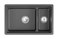 Мойка кухонная Granula Kitchen Space 7304iU шварц
