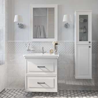 Мебель для ванной Sanflor Модена 75, подвесная, белая