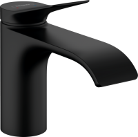 Смеситель для раковины Hansgrohe Vivenis 80 75010670 матовый черный