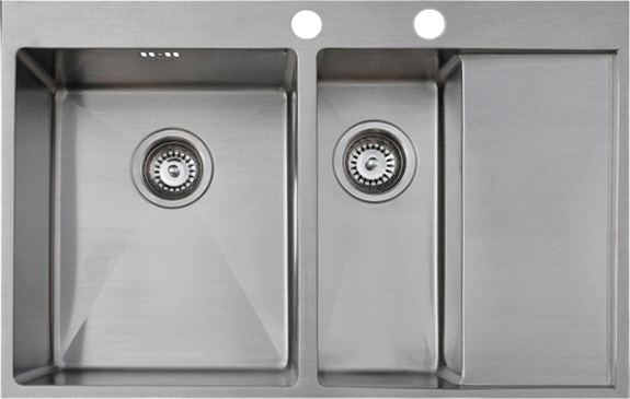 Мойка кухонная Seaman Eco Marino SMB-7851DRS с клапан-автоматом