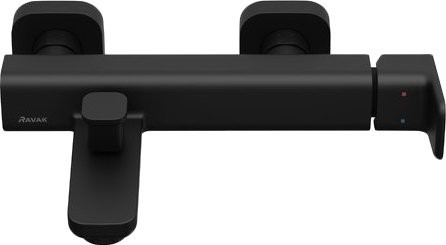 Смеситель для ванны с душем Ravak 10° Free X070152 черный матовый