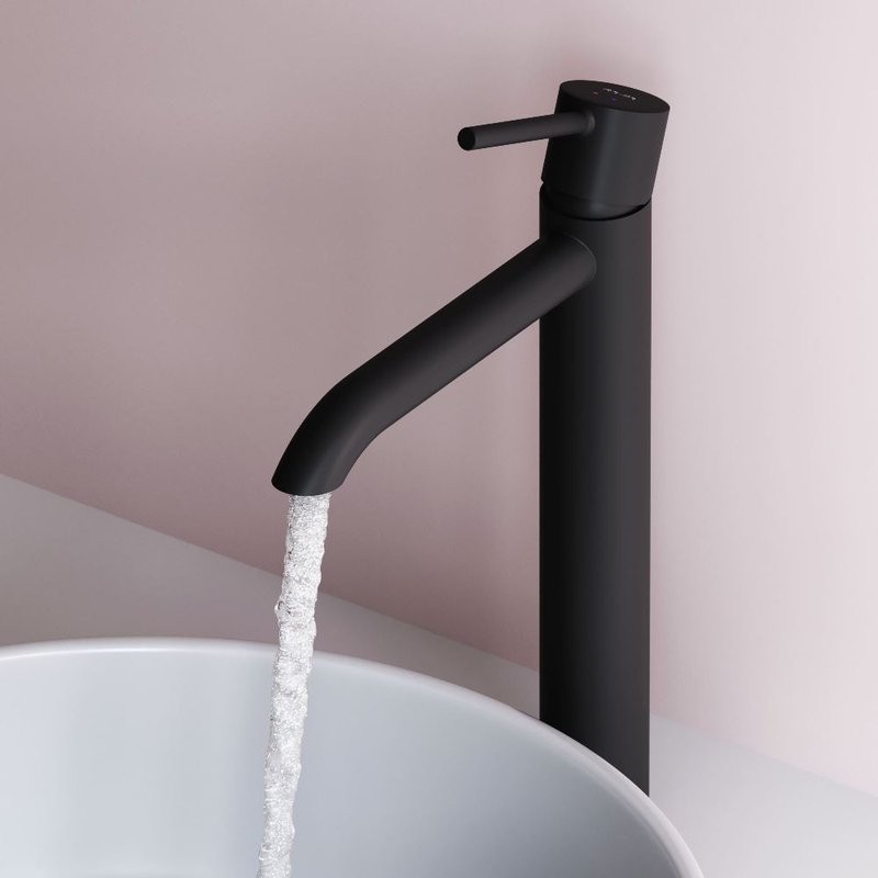 Смеситель для раковины AM.PM Libre F6092022 матовый черный