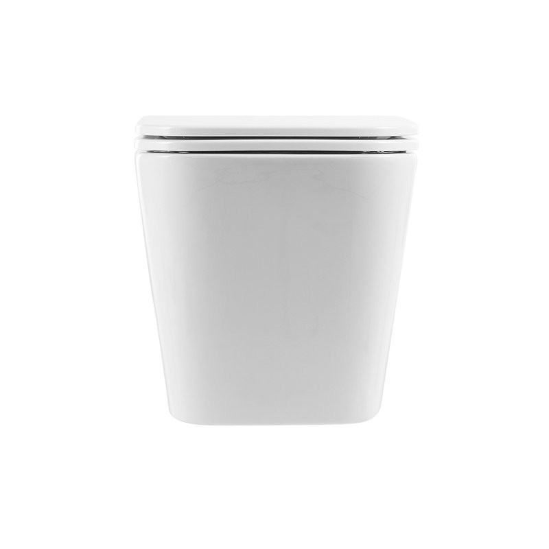Унитаз подвесной BelBagno Ardente-R BB520CHR/SC безободковый, с микролифтом, белый глянцевый