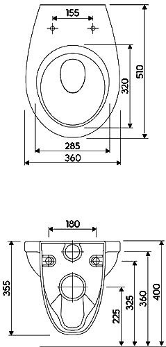 Комплект Geberit Renova Compact Idol 458.122.2U.1