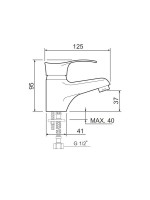 Смеситель для раковины РМС SL86 001