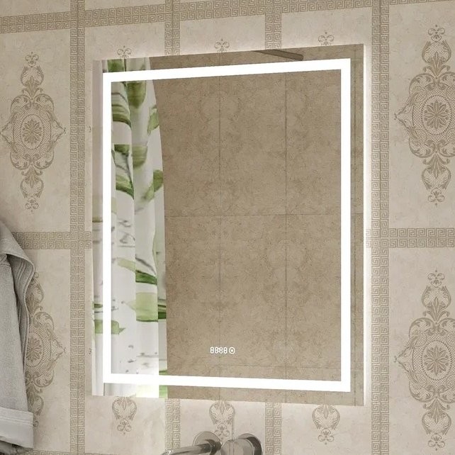 Зеркало CONTINENT Verte 80х90 с подсветкой
