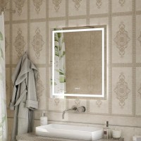 Зеркало CONTINENT Verte 80х90 с подсветкой