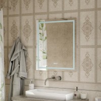 Зеркало CONTINENT Verte 80х90 с подсветкой