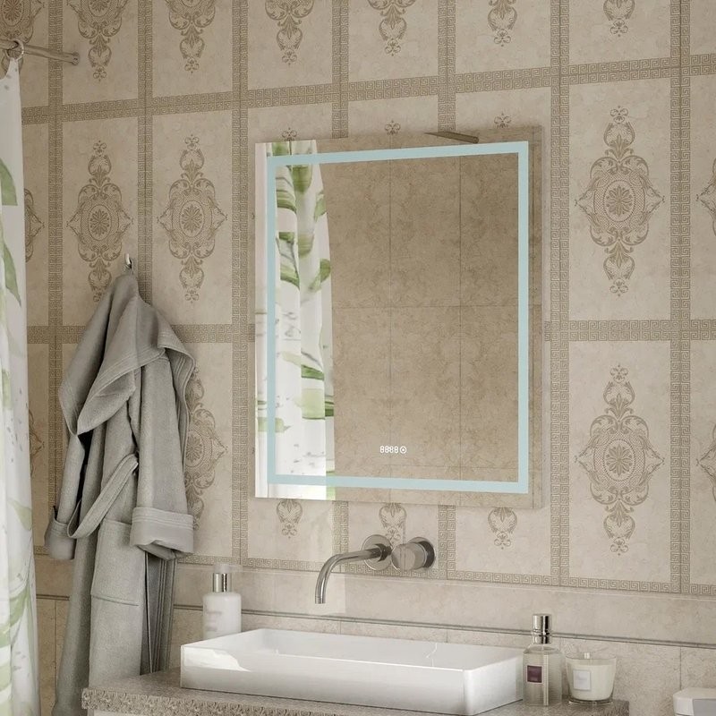 Зеркало CONTINENT Verte 80х90 с подсветкой