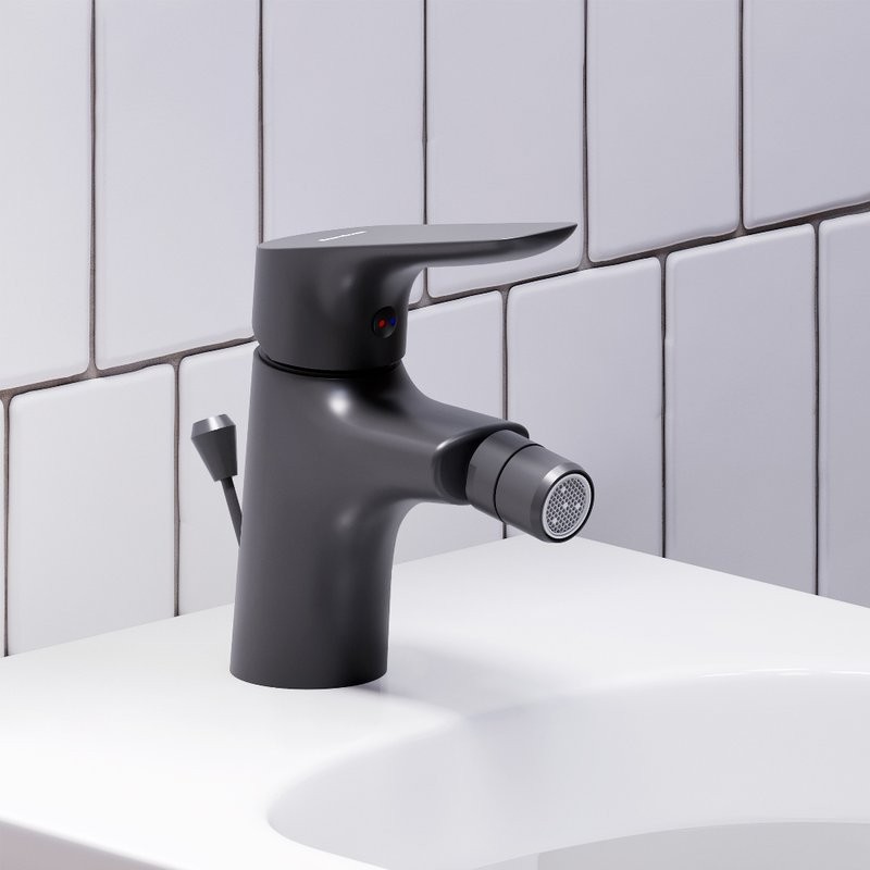 Смеситель для биде Damixa Jupiter 770240300 черный матовый