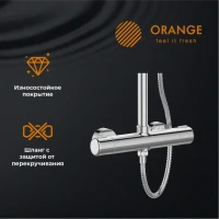 Душевая стойка Orange Thermo Thermo T02S3-912cr