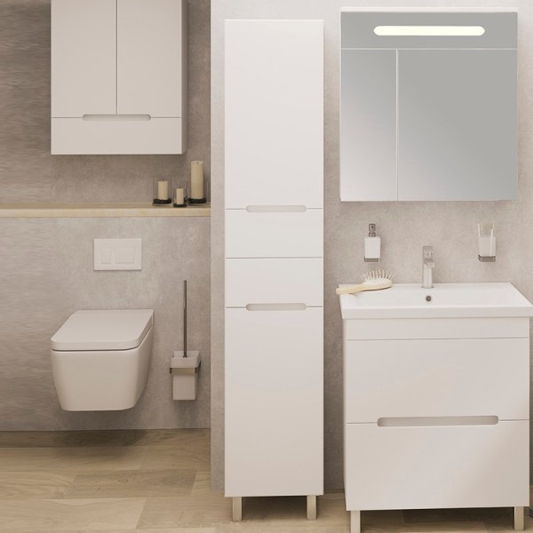 Шкаф пенал для ванной Emmy Вита 40 R