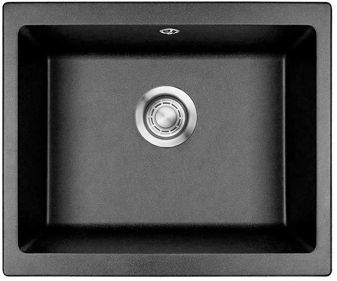 Мойка кухонная Emar Quartz EMQ-1555.P Оникс