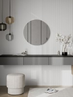 Зеркало круглое CONTINENT Led Ajour 80 см, сенсорное, с нейтральной подсветкой