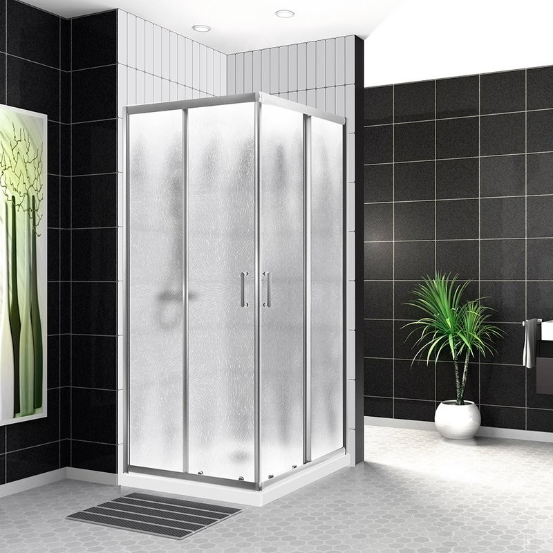 Душевой уголок BelBagno Uno UNO-195-AH-2-120/100-CH-CR стекло рифленое