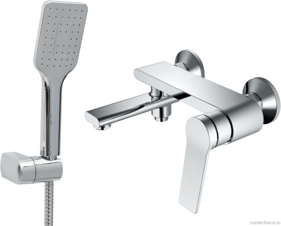 Смеситель для ванны с душем Haiba HB60572