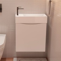 Тумба под раковину Art&Max Liberty R, 50, подвесная, Bianco Lucido