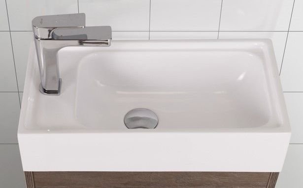 Тумба под раковину Art&Max Liberty R, 50, подвесная, Bianco Lucido