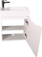 Тумба под раковину Art&Max Liberty R, 50, подвесная, Bianco Lucido