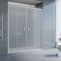 Душевая дверь в нишу Vegas Glass Z2P 220 07 10 профиль матовый хром, стекло сатин