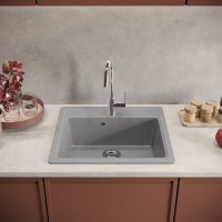 Мойка кухонная Domaci Болонья М-09-006 светло-серая