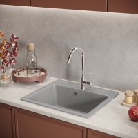 Мойка кухонная Domaci Болонья М-09-006 светло-серая