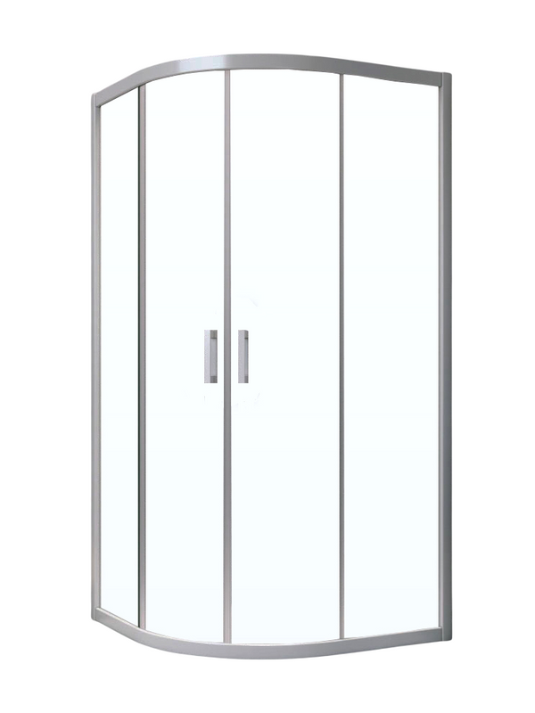 Душевой уголок Vegas Glass ZS Novo 90 07 01 профиль матовый хром, стекло прозрачное