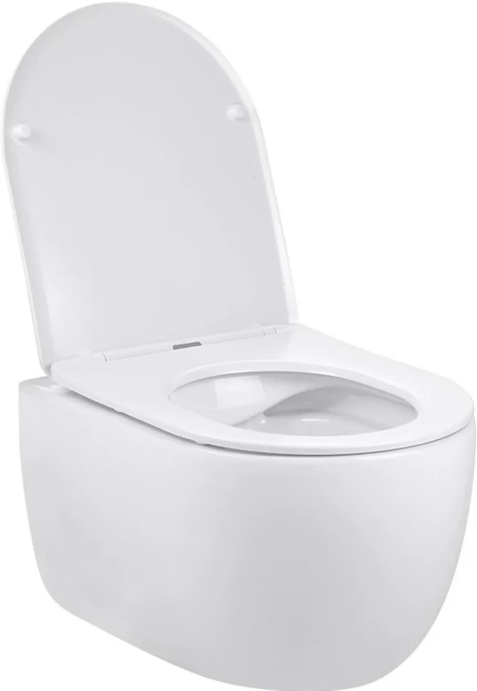 Комплект Унитаз подвесной Vincea Evo + Инсталляция TECE Base 9400413 4 в 1 с кнопкой смыва
