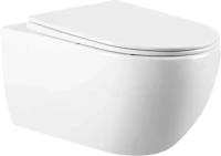 Комплект Унитаз подвесной Vincea Evo + Инсталляция TECE Base 9400413 4 в 1 с кнопкой смыва