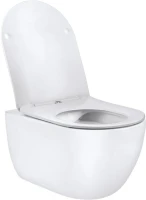 Комплект Унитаз подвесной Vincea Evo + Инсталляция TECE Base 9400413 4 в 1 с кнопкой смыва