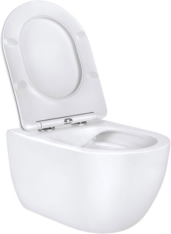 Комплект Унитаз подвесной Vincea Evo + Инсталляция TECE Base 9400413 4 в 1 с кнопкой смыва