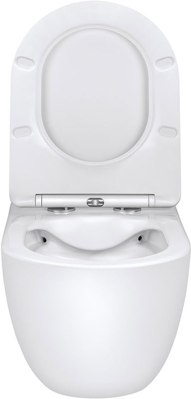 Комплект Унитаз подвесной Vincea Evo + Инсталляция TECE Base 9400413 4 в 1 с кнопкой смыва