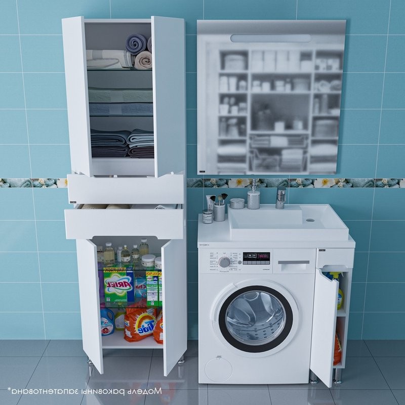 Тумба с раковиной СаНта Лондон 19 R напольная