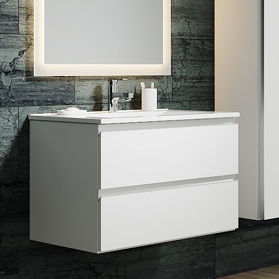 Тумба с раковиной Sanvit Авеню 2 80, белая