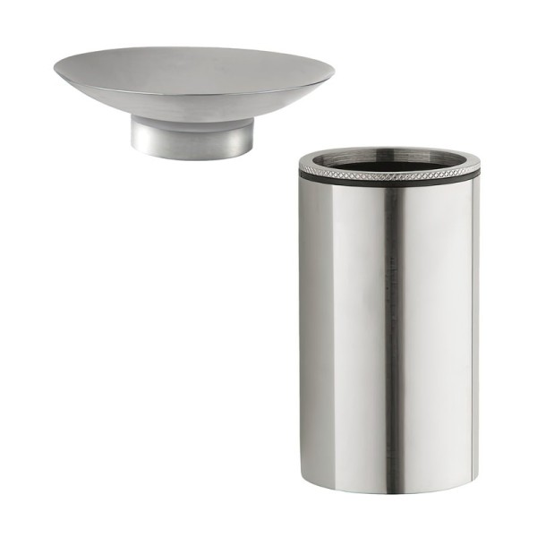 Набор Стакан Boheme Uno 10982-NB + Мыльница 10981-NB