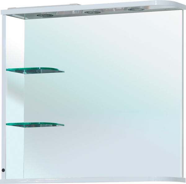 Зеркало Bellezza Рио L 70 белое